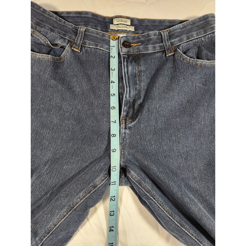 L.L. Bean Classic Fit‎ Jean Size 10P 10 Petite - Picture 6 of 7